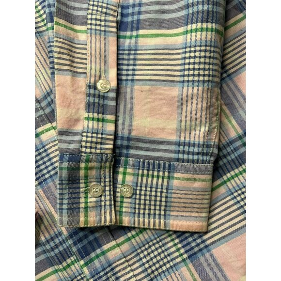 Roper Mens 2XL Heavyweight Plaid Flannel Button-Up Shirt With Western Yoke & Dua - Picture 7 of 9